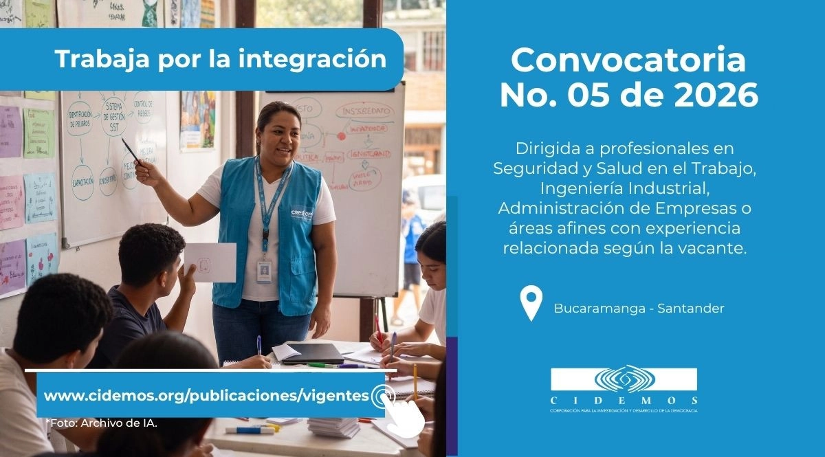 blog Convocatoria No. 05 de 2026